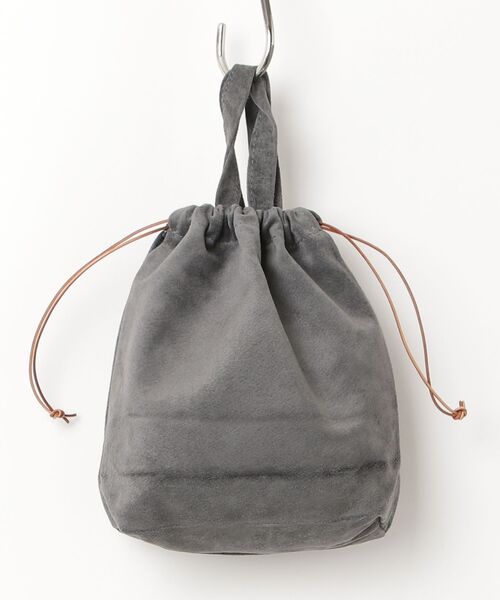 BrownBrown(ブラウンブラウン)の「【BrownBrown】ブラウンブラウン/ P,S Mr,Brown巾着バック(Mサイズ)(ショルダーバッグ・メンズ・ブラック/グレー/ベージュ・FREE)」の8枚目の写真