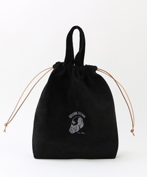 BrownBrown（ブラウンブラウン）の「【BrownBrown】ブラウンブラウン/ P,S Mr,Brown巾着バック(Mサイズ)（ショルダーバッグ）」