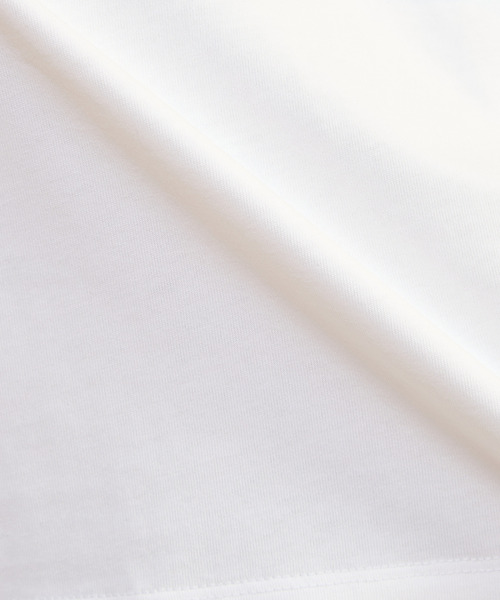 MEN'S MELROSE(メンズメルローズ)の「STAND BY ME カラープリントTシャツ(Tシャツ/カットソー・メンズ・ホワイト/グリーン・3/4)」の11枚目の写真