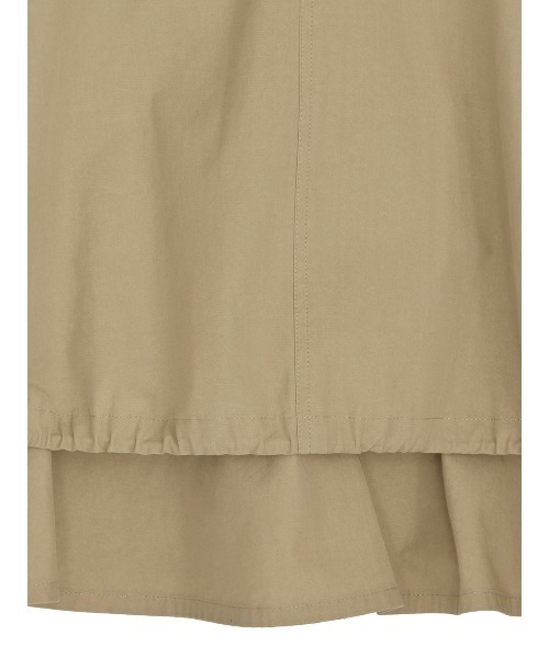 Ameri(アメリ)の「DRAWSTRING YOKE TRENCH SHORT COAT(トレンチコート・レディース・ベージュ・SMALL/MEDIUM)」の14枚目の写真