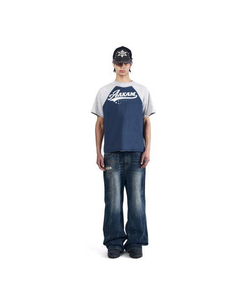 AAKAM(アーカム)の「Double Pocket Taped Denim Pants (Blue)(デニムパンツ・レディース・その他・1/2)」の12枚目の写真