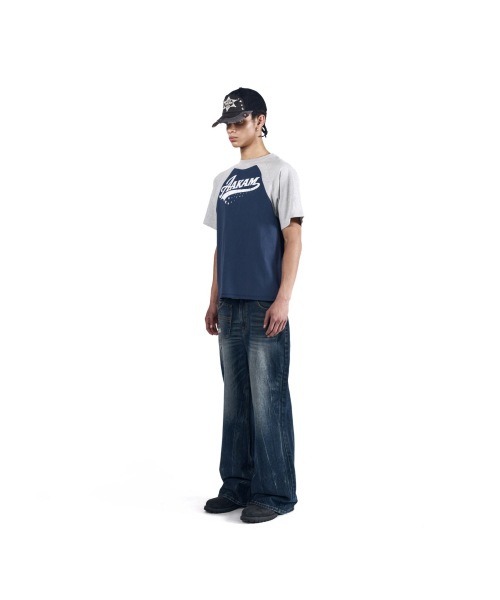 AAKAM(アーカム)の「Double Pocket Taped Denim Pants (Blue)(デニムパンツ・レディース・その他・1/2)」の13枚目の写真