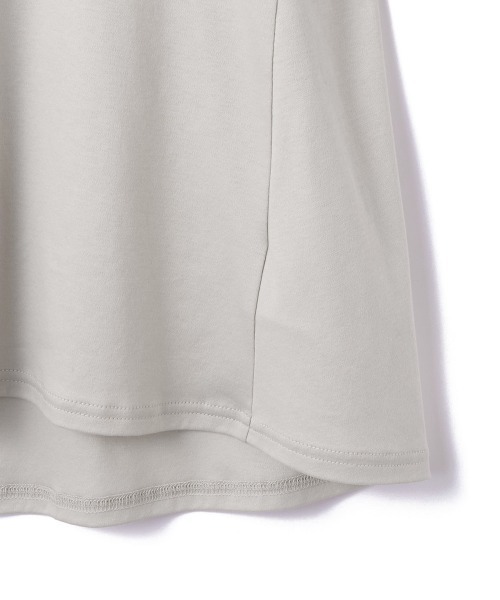 ketty(ケティ)の「【機能するミニマル服】切替プルオーバー(Tシャツ/カットソー・レディース・オフホワイト/ライトグレー・M)」の9枚目の写真