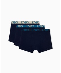EMPORIO ARMANI（エンポリオアルマーニ）の「<オンライン限定>【エンポリオ アルマーニ】レギュラーフィット 3パック ボクサーパンツ ジャージー（ボクサーパンツ）」