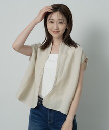 【TICCA】リネンフレンチシャツ