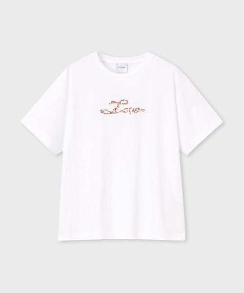 Paul Smith(ポールスミス)の「ウィメンズ "Love" 半袖Tシャツ / 265021 031V(Tシャツ/カットソー・レディース・ホワイト・MEDIUM)」の1枚目の写真