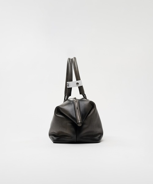 Maison MIHARA YASUHIRO（メゾンミハラヤスヒロ）の「"VINTAGE" Boston Bag Large（ショルダーバッグ・レディース・ブラウン/ブラック・FREE）」の6枚目の写真