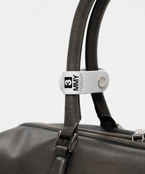 Maison MIHARA YASUHIRO（メゾンミハラヤスヒロ）の「"VINTAGE" Boston Bag Large（ショルダーバッグ・レディース・ブラウン/ブラック・FREE）」の7枚目の写真