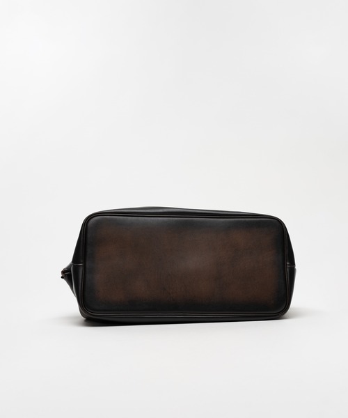 Maison MIHARA YASUHIRO（メゾンミハラヤスヒロ）の「"VINTAGE" Boston Bag Large（ショルダーバッグ・レディース・ブラウン/ブラック・FREE）」の17枚目の写真