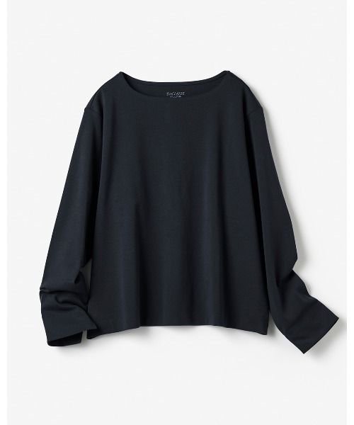 DoCLASSE( ドゥクラッセ)の「ワイドフォルム/長袖・DoT(Tシャツ/カットソー・レディース・ホワイト/ライトグレー/ブラック/チャコール/ダークネイビー/グリーン・LL/3L/L/M)」の21枚目の写真