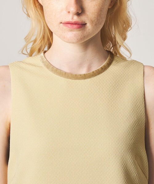 Steven Alan（スティーブンアラン）の「＜Steven Alan＞ジャガード アメリカンスリーブ ワンピース（ワンピース・レディース・ブラック/クリーム・S/M）」の10枚目の写真