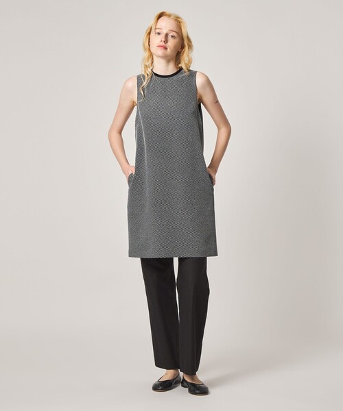 Steven Alan（スティーブンアラン）の「＜Steven Alan＞ジャガード アメリカンスリーブ ワンピース（ワンピース・レディース・ブラック/クリーム・S/M）」の20枚目の写真