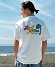 【ZOZO限定カラー】サーフオリジナルロゴレインボープリントTシャツ
