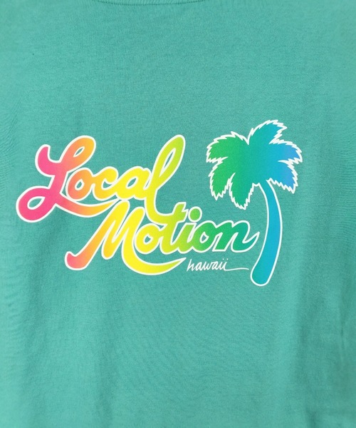 LOCALMOTION HAWAII(ローカルモーション ハワイ)の「【ZOZO限定カラー】サーフオリジナルロゴレインボープリントTシャツ(Tシャツ/カットソー・メンズ・ピンク/ミント/ホワイト・LARGE/X-LARGE/SMALL/MEDIUM)」の11枚目の写真