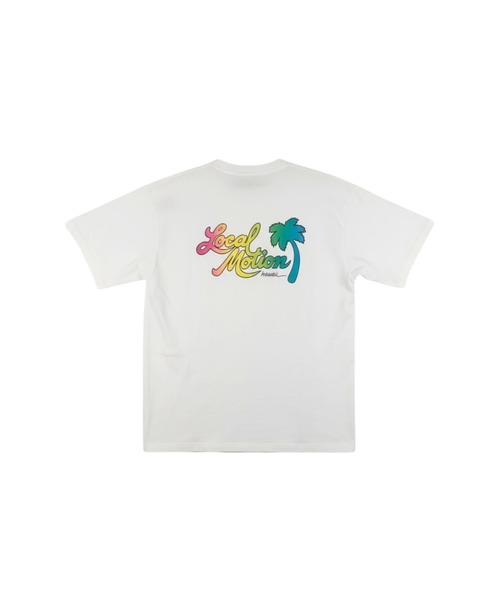 LOCALMOTION HAWAII(ローカルモーション ハワイ)の「【ZOZO限定カラー】サーフオリジナルロゴレインボープリントTシャツ(Tシャツ/カットソー・メンズ・ピンク/ミント/ホワイト・LARGE/X-LARGE/SMALL/MEDIUM)」の5枚目の写真