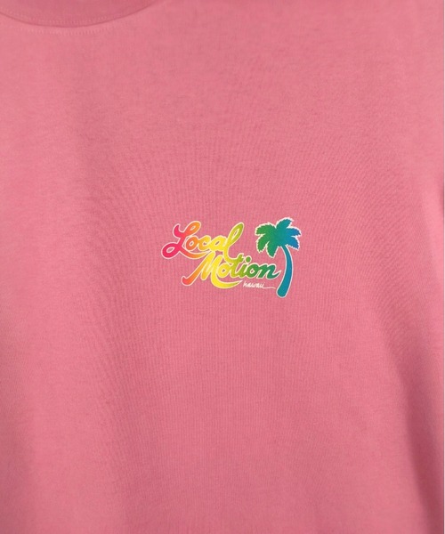 LOCALMOTION HAWAII(ローカルモーション ハワイ)の「【ZOZO限定カラー】サーフオリジナルロゴレインボープリントTシャツ(Tシャツ/カットソー・メンズ・ピンク/ミント/ホワイト・LARGE/X-LARGE/SMALL/MEDIUM)」の13枚目の写真