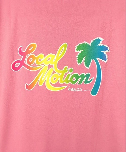 LOCALMOTION HAWAII(ローカルモーション ハワイ)の「【ZOZO限定カラー】サーフオリジナルロゴレインボープリントTシャツ(Tシャツ/カットソー・メンズ・ピンク/ミント/ホワイト・LARGE/X-LARGE/SMALL/MEDIUM)」の14枚目の写真