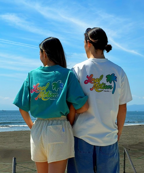 LOCALMOTION HAWAII(ローカルモーション ハワイ)の「【ZOZO限定カラー】サーフオリジナルロゴレインボープリントTシャツ(Tシャツ/カットソー・メンズ・ピンク/ミント/ホワイト・LARGE/X-LARGE/SMALL/MEDIUM)」の17枚目の写真