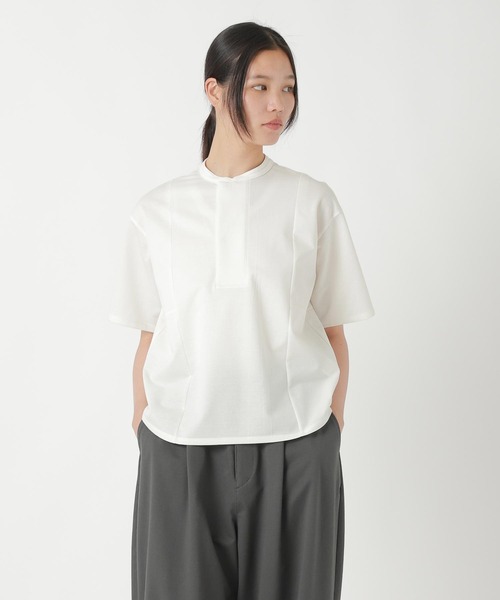 T/C TWILL JERSEY / Tシャツ（Tシャツ/カットソー）｜ZUCCa（ズッカ