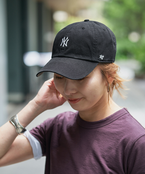 Spick & Span(スピックアンドスパン)の「《WEB限定》'47 / フォーティーセブン A B-BSRNR17GWS-BK(キャップ・レディース・ブラック・FREE)」の2枚目の写真