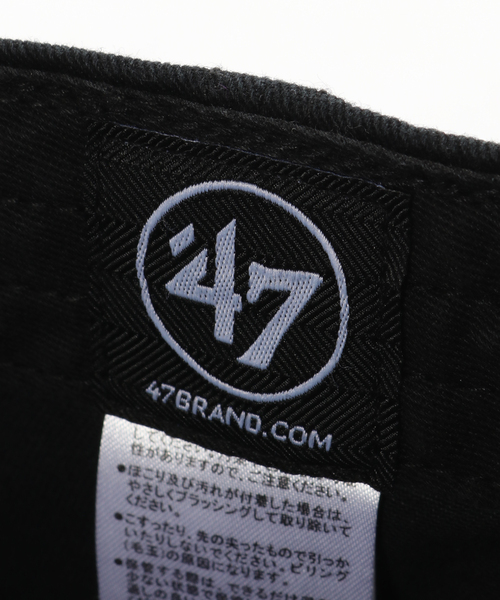 Spick & Span(スピックアンドスパン)の「《WEB限定》'47 / フォーティーセブン A B-BSRNR17GWS-BK(キャップ・レディース・ブラック・FREE)」の12枚目の写真
