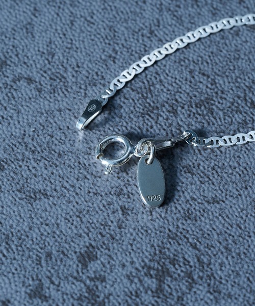 MILITARY(ミリタリー)の「【MAISON CLUB】Medium Flat Marina Chain Necklace Silver925 KUN(ネックレス・メンズ・シルバー・FREE)」の10枚目の写真