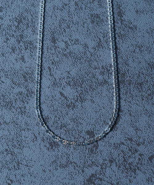 MILITARY(ミリタリー)の「【MAISON CLUB】Medium Flat Marina Chain Necklace Silver925 KUN(ネックレス・メンズ・シルバー・FREE)」の11枚目の写真