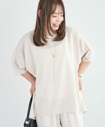ドルマンスリーブTブラウス