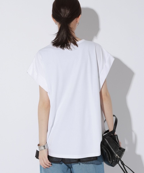 LAKOLE(ラコレ)の「BIGロゴTEE / 1043291(Tシャツ/カットソー・レディース・ブラック/ブラウン/オフホワイト/チャコール・FREE)」の21枚目の写真