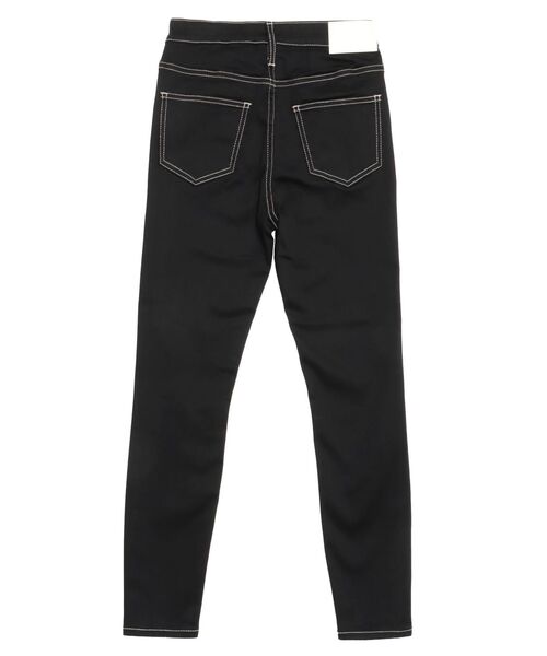 GYDA（ジェイダ）の「【TINY低身長さん向け】ハイウエストワンウォッシュスキニーパンツ（デニムパンツ・レディース・ブラック・X-SMALL/SMALL/MEDIUM）」の15枚目の写真