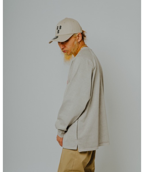 BIG MIKE(ビッグマイク)の「BIG MIKE ビッグマイク /26秋冬新作 ピグメント & ソリッド 10オンス 3ポケット ロンT サングラスポケット ラグラン ヘビーウェイトTシャツ //// 102638793(Tシャツ/カットソー・メンズ・オフホワイト/スミクロ/アッシュ/グレー系その他・MEDIUM/X-LARGE/LARGE)」の19枚目の写真