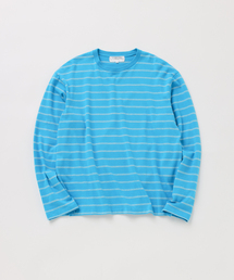 【FOLL / フォル】superfine cotton border longsleeve tee