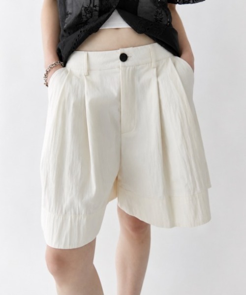 #FR2GOLF 最新レディースショートパンツ タックフレアショートパンツ（その他パンツ）｜ELTONE（エルトーン）の