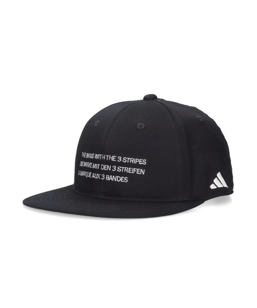adidas（アディダス）の「【OVERRIDE別注】adidas  OGC FLAT BRIM CAP / アディダス（キャップ・メンズ・ブラウン/ブラック・57~59cm）」の2枚目の写真