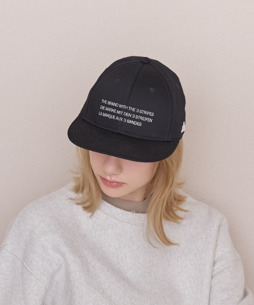 adidas（アディダス）の「【OVERRIDE別注】adidas  OGC FLAT BRIM CAP / アディダス（キャップ・メンズ・ブラウン/ブラック・57~59cm）」の4枚目の写真