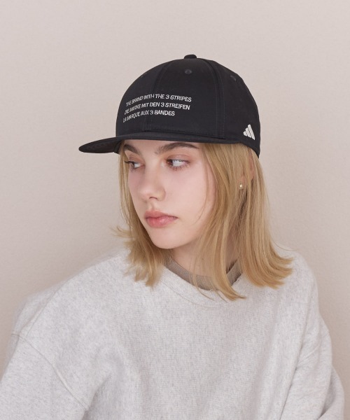 adidas（アディダス）の「【OVERRIDE別注】adidas  OGC FLAT BRIM CAP / アディダス（キャップ・メンズ・ブラウン/ブラック・57~59cm）」の5枚目の写真