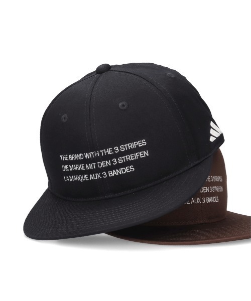adidas（アディダス）の「【OVERRIDE別注】adidas  OGC FLAT BRIM CAP / アディダス（キャップ・メンズ・ブラウン/ブラック・57~59cm）」の15枚目の写真