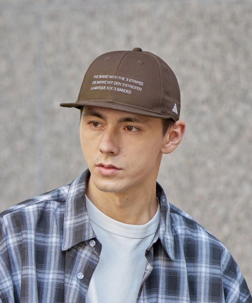 adidas（アディダス）の「【OVERRIDE別注】adidas  OGC FLAT BRIM CAP / アディダス（キャップ・メンズ・ブラウン/ブラック・57~59cm）」の16枚目の写真