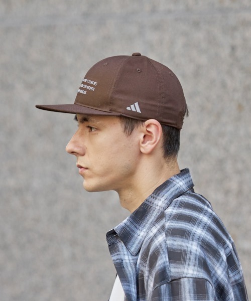 adidas（アディダス）の「【OVERRIDE別注】adidas  OGC FLAT BRIM CAP / アディダス（キャップ・メンズ・ブラウン/ブラック・57~59cm）」の17枚目の写真