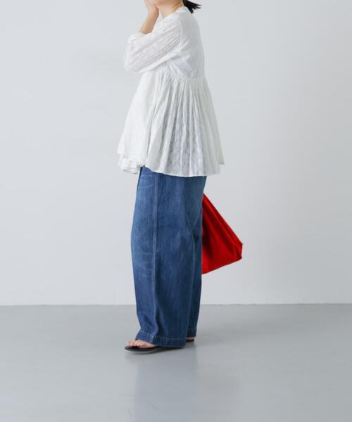 かぐれ(カグレ)の「カットJQアンガルカシャツ(シャツ/ブラウス・レディース・オフホワイト/ベージュ系その他・FREE)」の7枚目の写真