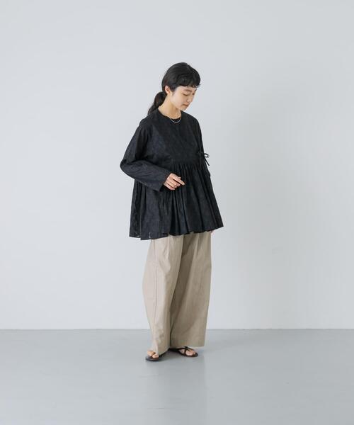 かぐれ(カグレ)の「カットJQアンガルカシャツ(シャツ/ブラウス・レディース・オフホワイト/ベージュ系その他・FREE)」の19枚目の写真
