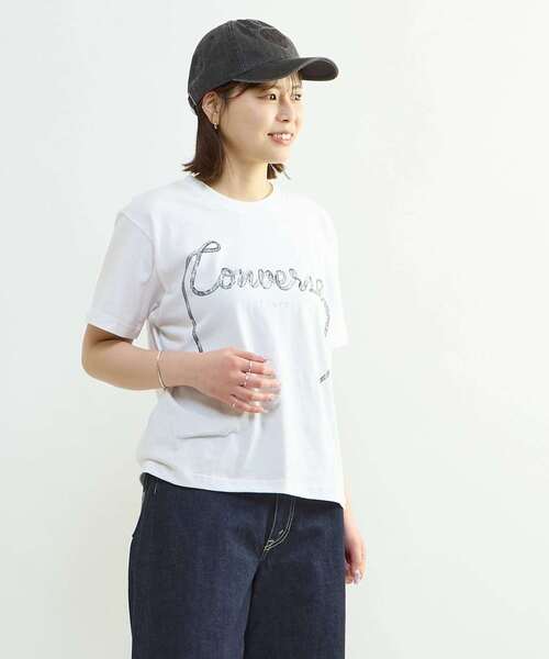CONVERSE TOKYO(コンバーストウキョウ)の「PIGMENT DYE HEART LOGO CAP(キャップ・レディース・ブラック/ブルー/レッド/ピンク/グレー・FREE)」の20枚目の写真