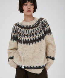nordic over knit / ノルディックオーバーニット