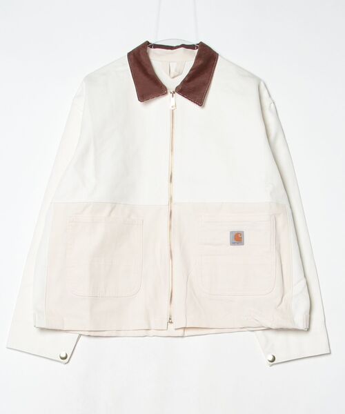 45R ジャケット　コットン　オフホワイト　ロゴ　近年モデル　春夏用 68&BROTHERS｜シックスティエイトアンドブラザーズ（メンズ）の