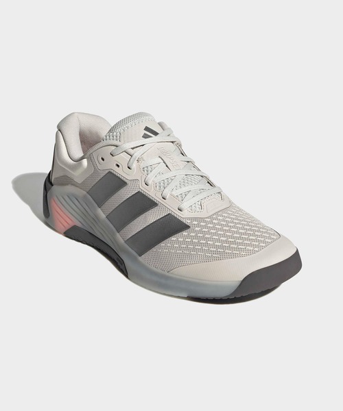 adidas（アディダス）の「ドロップセット 4 トレーニング / Dropset 4 Training / アディダス adidas（スニーカー・メンズ・グレー・26.0cm/25.5cm/29.0cm/24.5cm/25.0cm/26.5cm/27.5cm/27.0cm/28.0cm/28.5cm）」の4枚目の写真