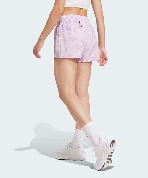 adidas(アディダス)の「オウン ザ ラン 総柄プリント ショーツ / ハーフパンツ / アディダス adidas(その他パンツ・レディース・パープル・LARGE/MEDIUM/SMALL/X-LARGE/X-SMALL)」の2枚目の写真