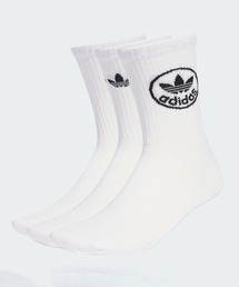 adidas | トレフォイル クルーソックス 3足組 / アディダスオリジナルス adidas Originals(ソックス/靴下)
