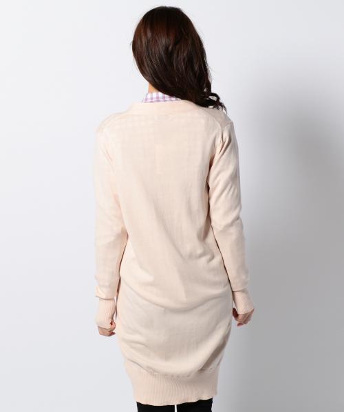 SHARE PARK(シェアパーク)の「コットンベーシック カーディガン(カーディガン/ボレロ・レディース・アイボリー系/イエロー系/ピンク系/ブルー系/ネイビー系・1)」の11枚目の写真