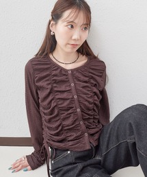 シャーリングドロストカットTOPS
