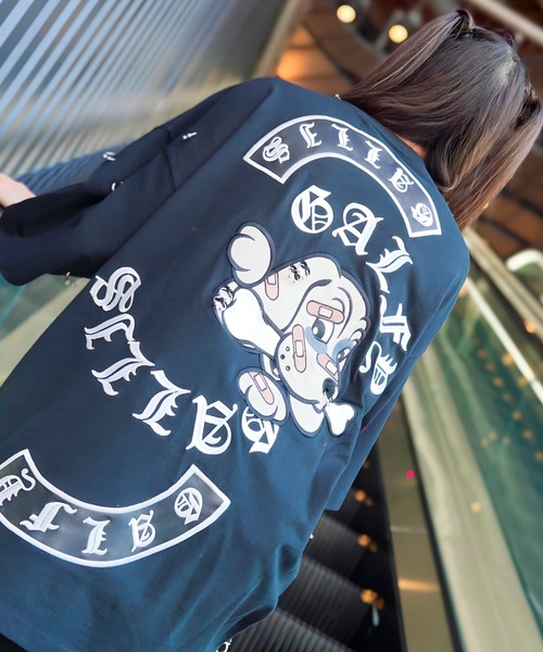 GALFY(ガルフィー)の「【別注】GA×GALFY-闇落ちピアスTee(Tシャツ/カットソー・メンズ・ホワイト/ブラック・XL/L)」の7枚目の写真